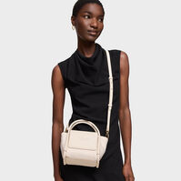 Capazo Pequeño Silhouette Soft Beige   Capazo Pequeño Silhouette Soft Beige   3